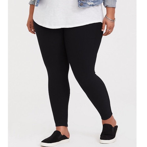 torrid Pants - Torrid Black Ponte Skinny Dress Pants Plus Size 4X